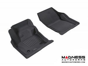 Ford Fusion Floor Mats (Set of 2) - Front - Black by 3D MAXpider